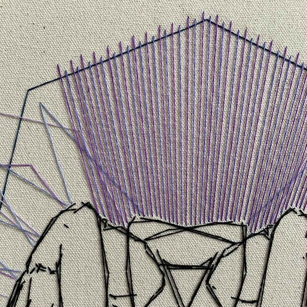 (3) Teasel, 2021